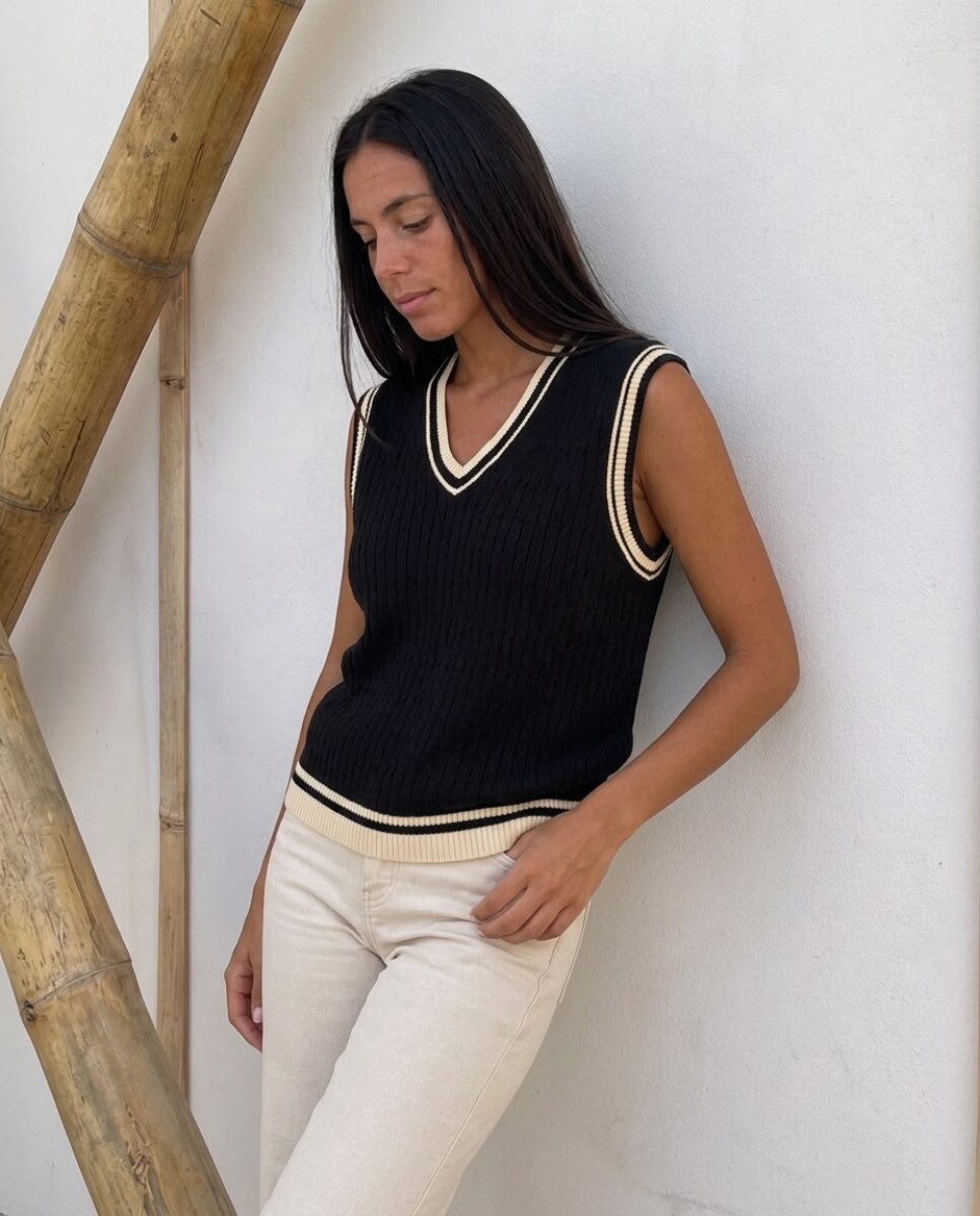 Chaleco Peuno - Negro 