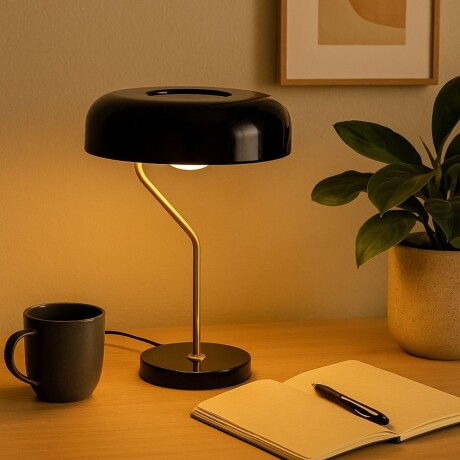 Luminaria de mesa ECLIPSE Negro - UNICO
