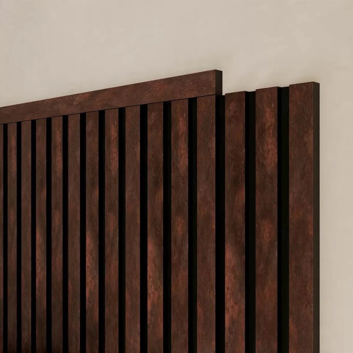 Perfil de Terminación Urban Corten Oxido Autoadhesivo 