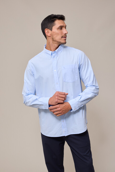 CAMISA M/C ROVIGO POLANCO Celeste