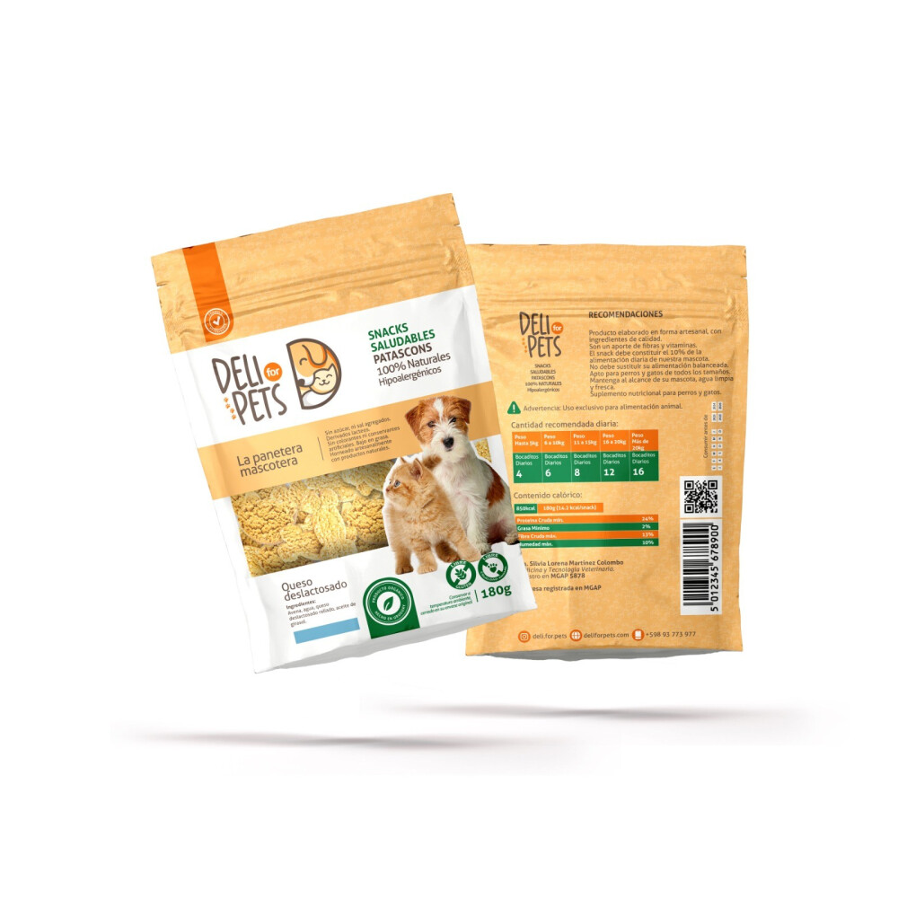 SNACK DELI FOR PETS QUESO DESLACTOSADO SNACK DELI FOR PETS QUESO DESLACTOSADO