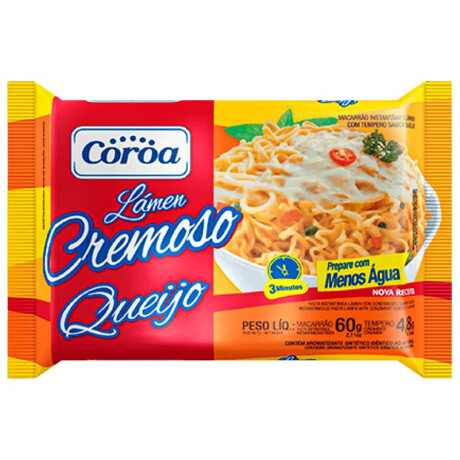 PASTA INSTANTANEA COROA 64.8G QUESO PASTA INSTANTANEA COROA 64.8G QUESO