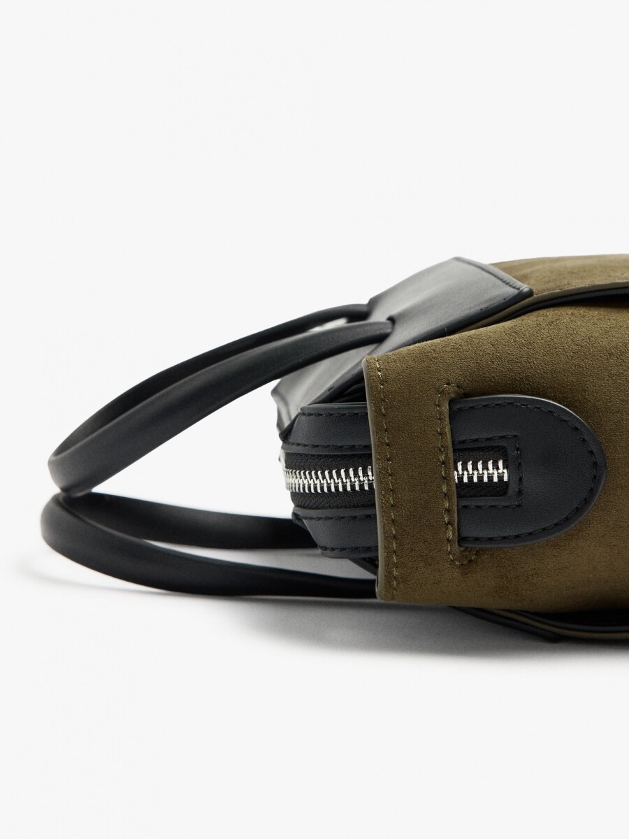 Bolso Tote Con Bandolera multicolor