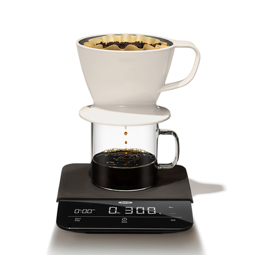 OXO BALANZA DE PRECISIÓN BREW DE 6 LIBRAS CON TEMPORIZADOR N/A
