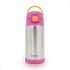 Vaso termico toddler BUBA rosa metal
