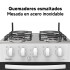 Cocina Supergas Queen Cq210 COCINA QUEEN A GAS BLANCA CQ210 4H ENC.