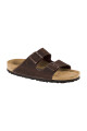 Sandalia Arizona Soft Footbed Oiled Leather - Estrecho Habana