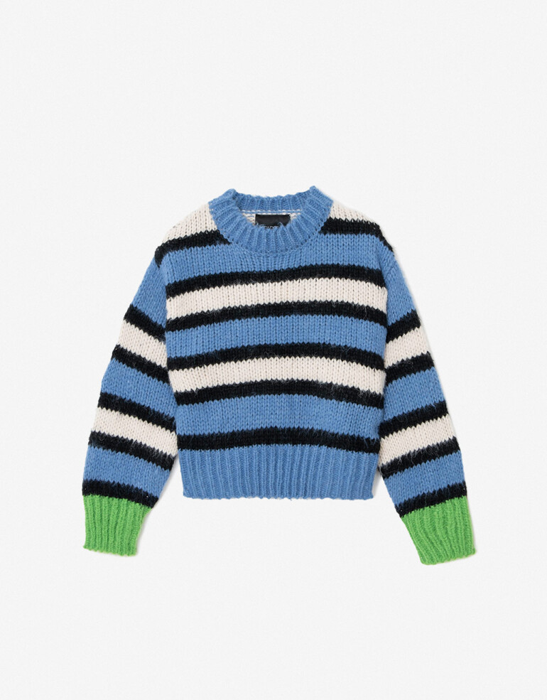 Knitwear Sweaters Sweater Rayado - Combinacion Multicolor