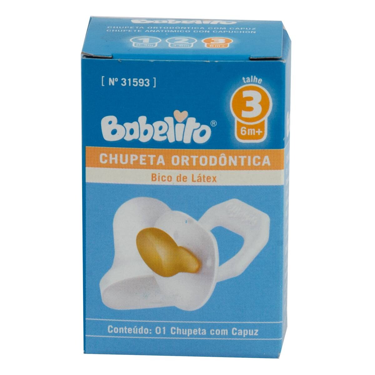 BABELITO CHUPETE ANAT C/T Nº3 ROS 315931 