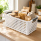 Cesto calado angosto M 35 X 16,5 X 16 BLANCO