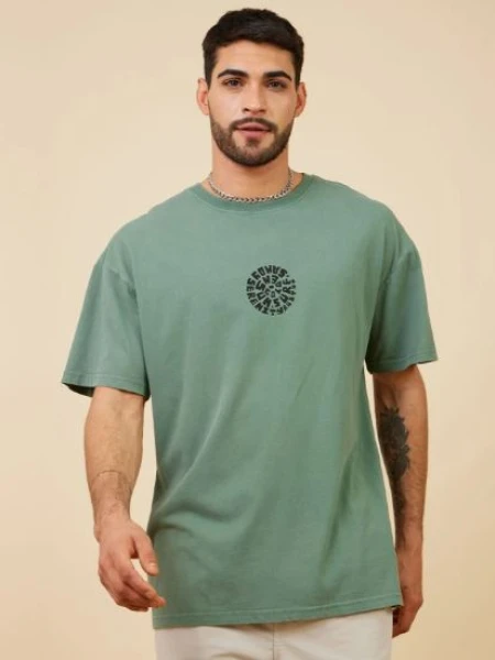 T-SHIRT RUSTY GAIMAN VERDE