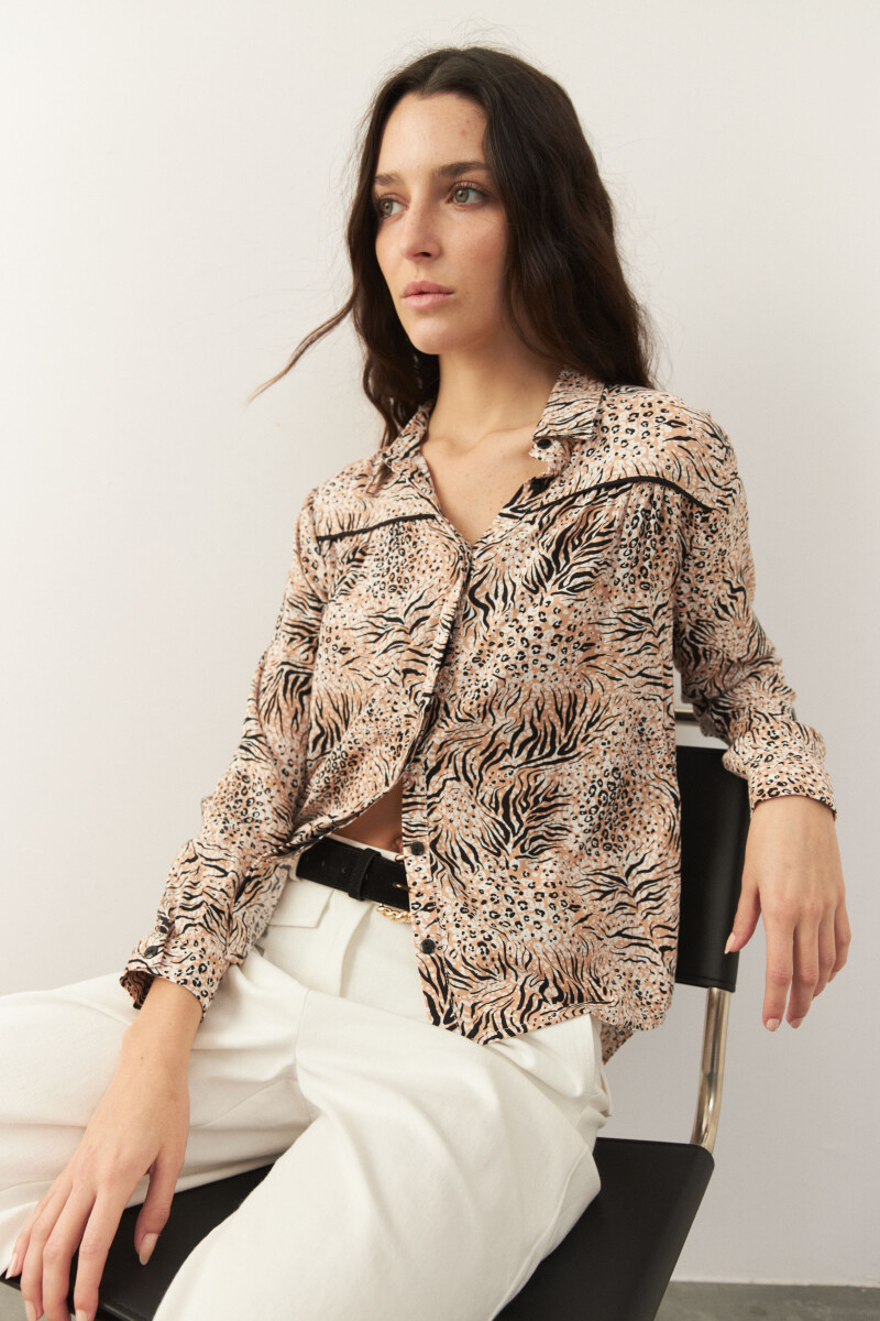 CAMISA LUPITA Animal Print