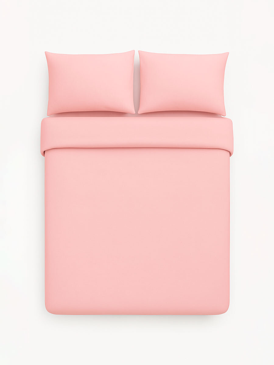 SABANAS JUEGO WASH 2 PLAZAS - ROSADO 