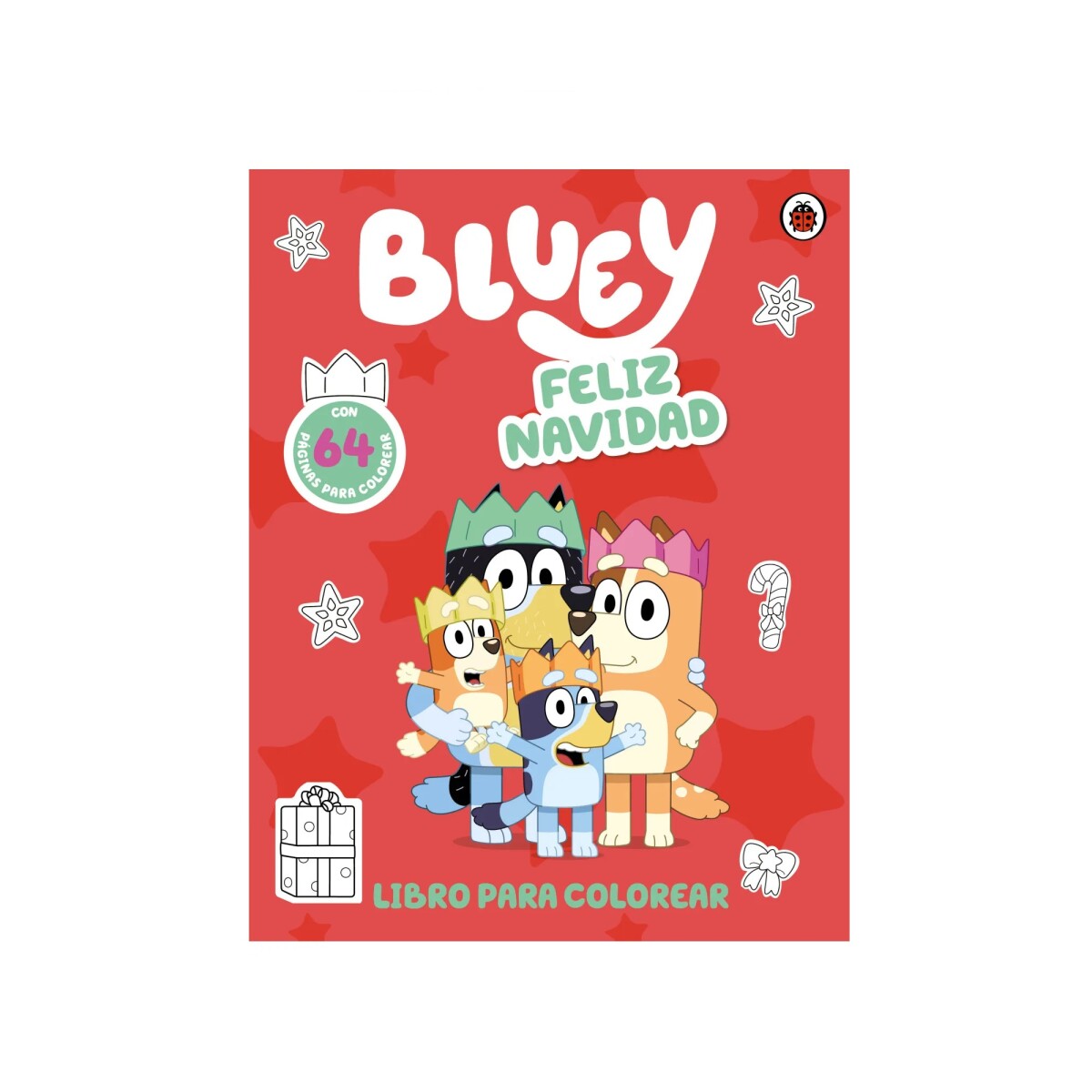 Bluey. Feliz Navidad Para Colorear 