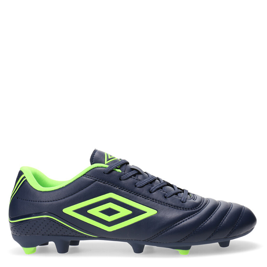 Championes de Fútbol 11 Hombre Umbro Classico III HG Azul Marino - Verde Agua