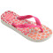Sandalia de Niños Havaianas Hav.Kids Flores Blanco - Rosado - Fucsia