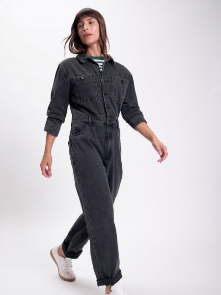 Mono de jean Negro