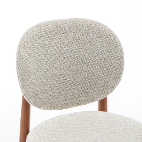 SILLA DE COMEDOR MADERA NATURAL-BEIGE MONZA