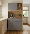 Kit mueble de cocina Zen Gris