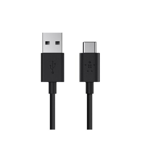 Cable De Datos Belkin USB a USB-C 1 Mts Black Cable De Datos Belkin USB a USB-C 1 Mts Black