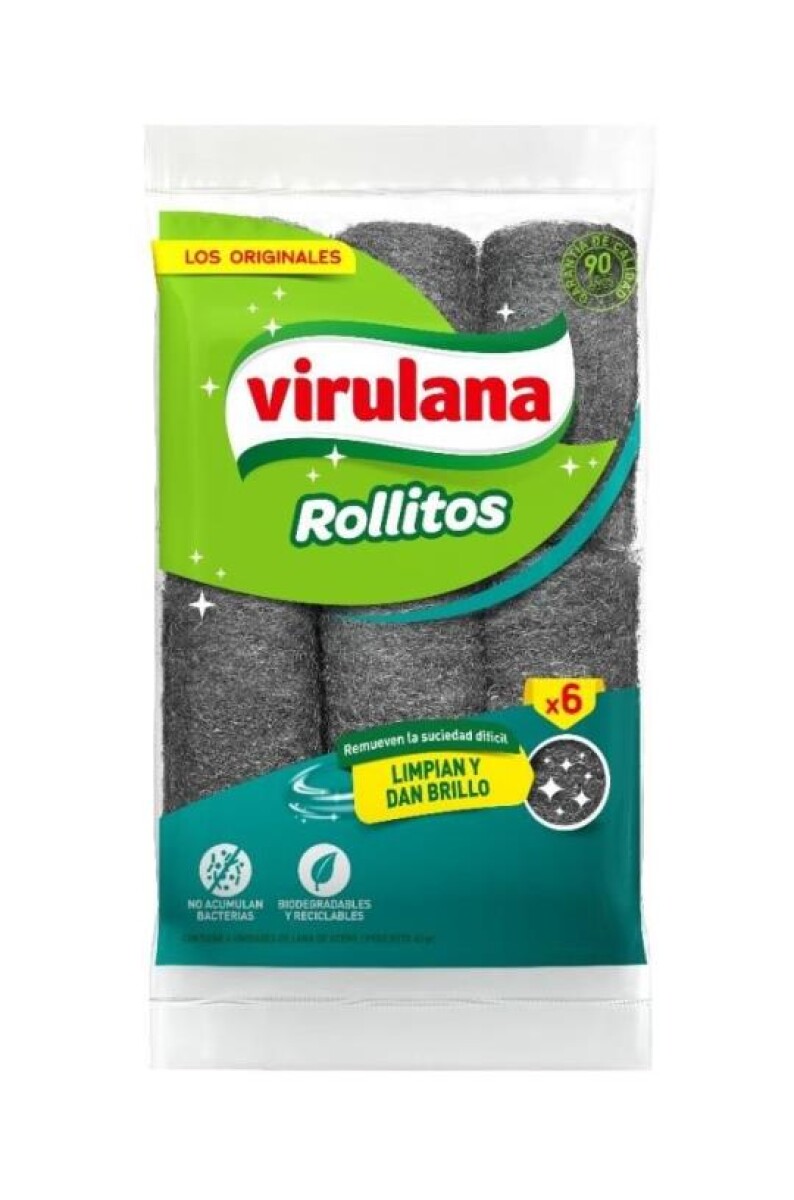 ROLLITOS VIRULANA, 6 UNIDADES 