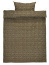 Juego funda nórdica franela ROSA 155x220 oliva Juego funda nórdica franela ROSA 155x220 oliva