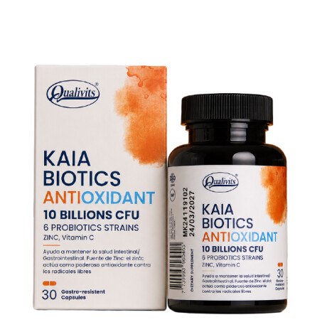 Kaia Biotics Antioxidant 30 Cáps Qualivits Kaia Biotics Antioxidant 30 Cáps Qualivits