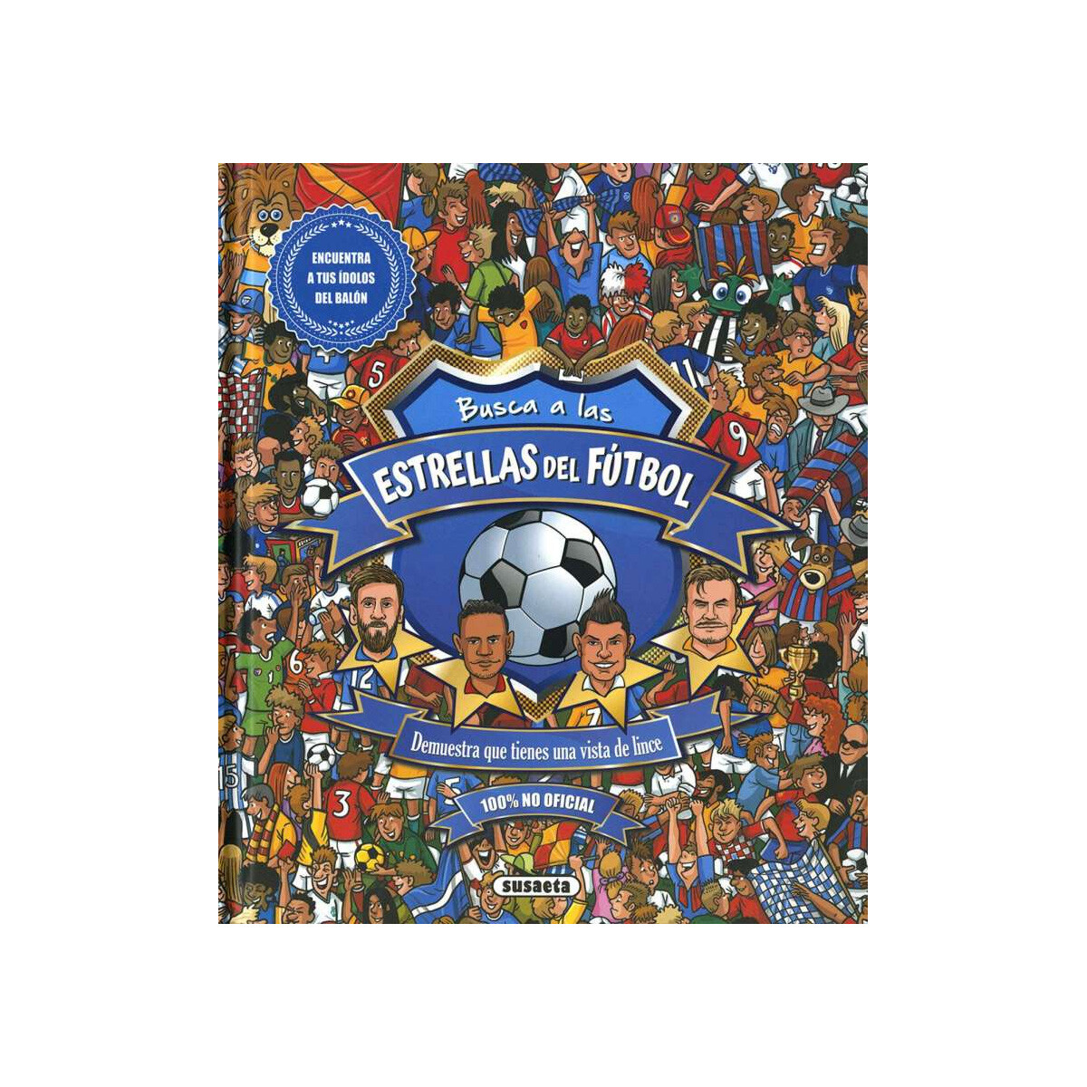 Libro Busca a las estrellas del fútbol 