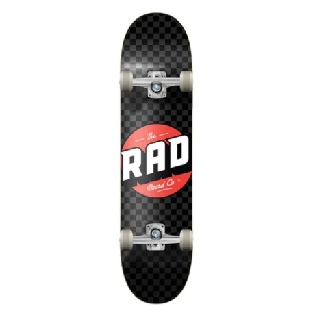Skate armado RAD RAD CHECKERS 8.0'' BLACK ASH