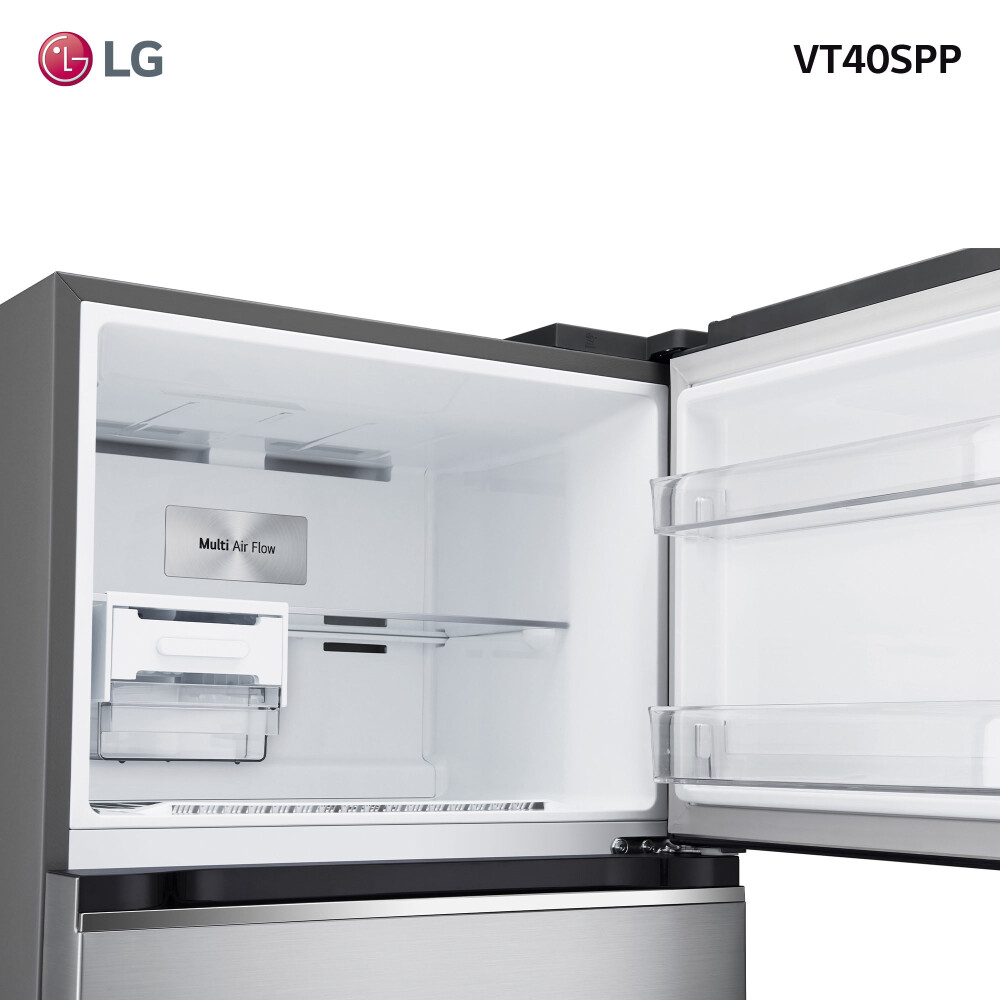 REFRIGERADOR LG 393L GRIS VT40SPP