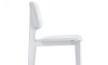 Silla Simil Rattan de polipropileno Blanco