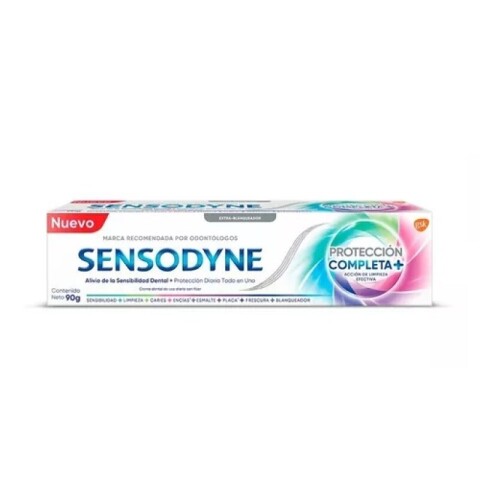 Sensodyne cr dental protección completa+ 90 g Sensodyne cr dental protección completa+ 90 g