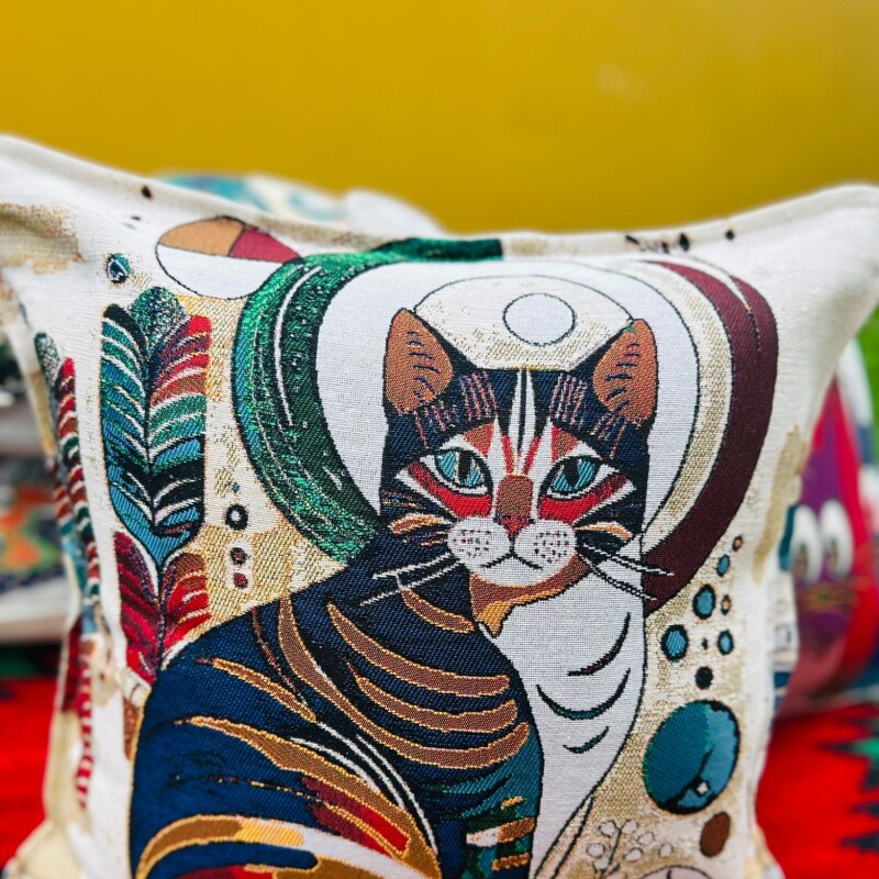 Funda Almohadon Gatito Modelo 10