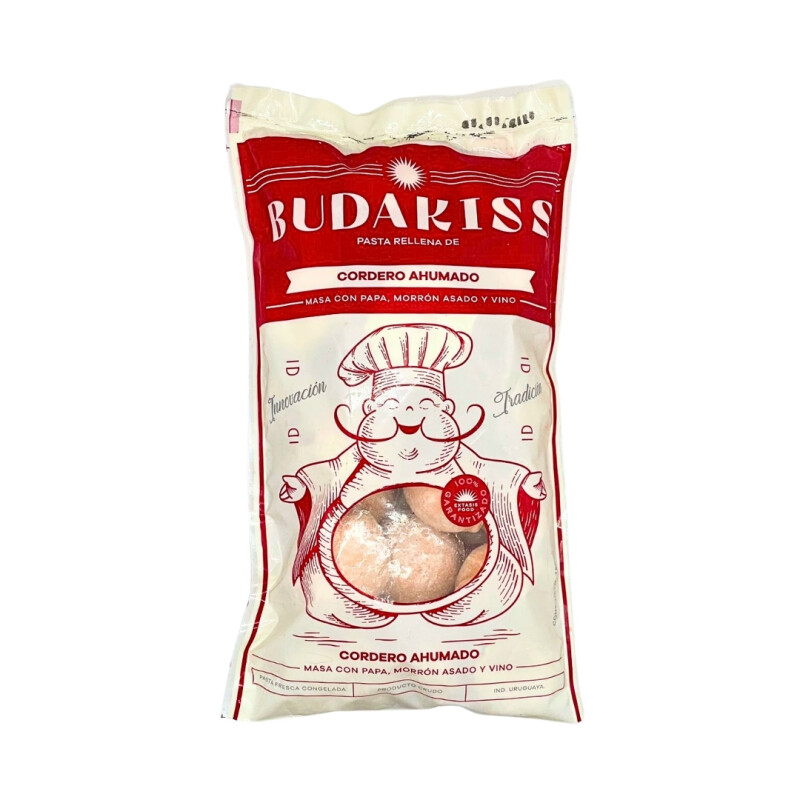 Pasta rellena Budakiss - 750 g - Cordero Ahumado