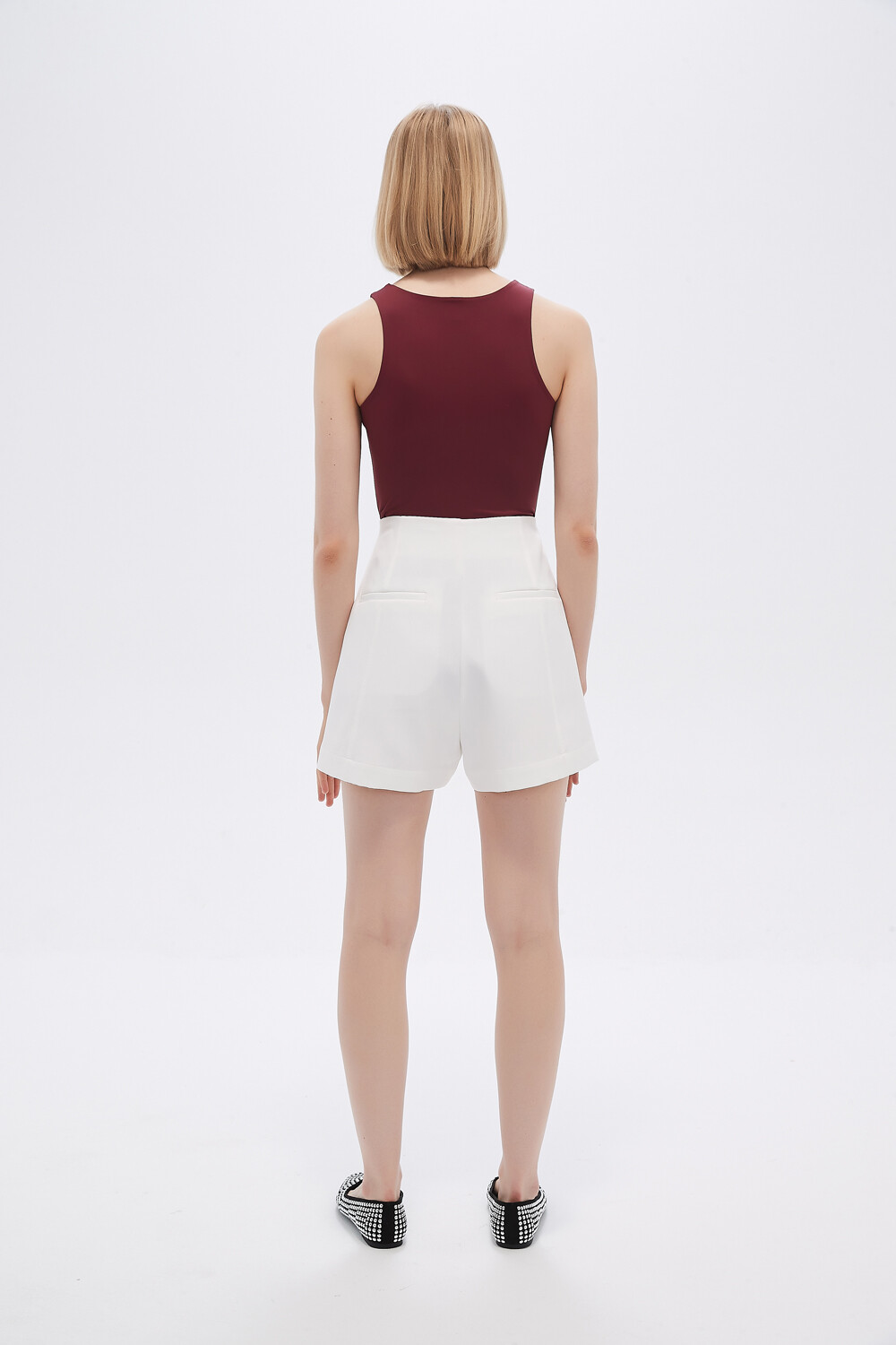 Short Alabas Marfil / Off White