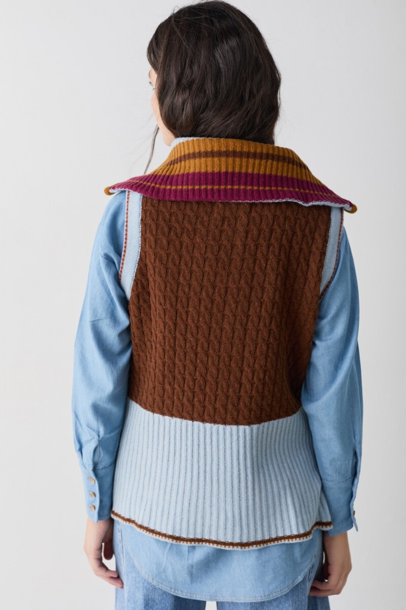 CHALECO WAVE Chocolate Pre Venta