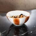 Bowl de Cerámica a Rayas Brown