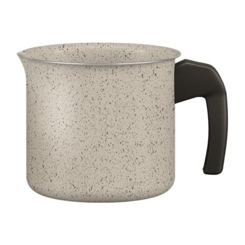 Hervidor aluminio antiadherente 12cm línea cerámica BEIGE