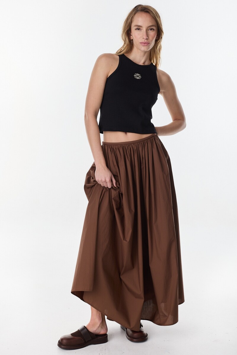 Pantalon Chia Marron