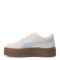 Championes de Mujer Puma Karmen II Idol SD Beige Arena - Celeste