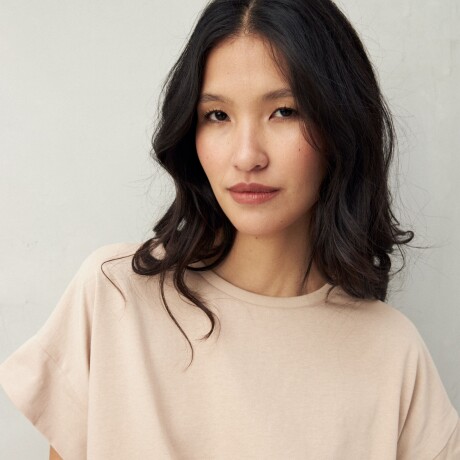 REMERA EXTAL Beige