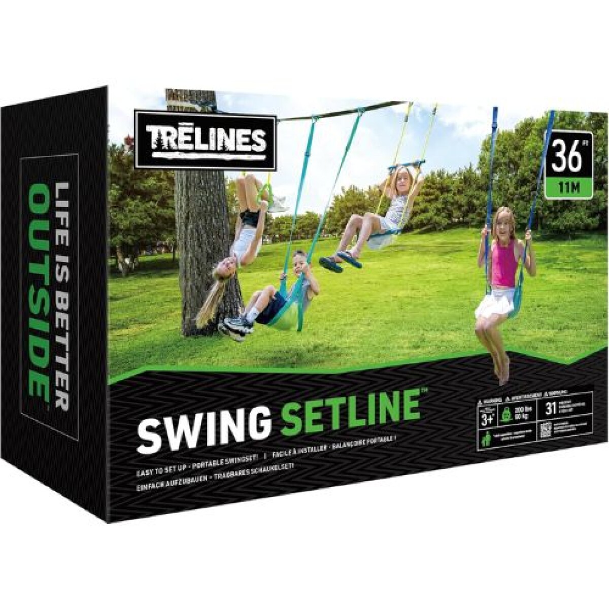 Swingset- Linea de Gimnasia con Hamacas - Swingset- Linea De Gimnasia Con Hamacas 