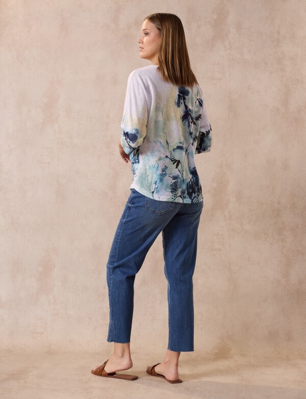Buzo Print VERDE/MULTI