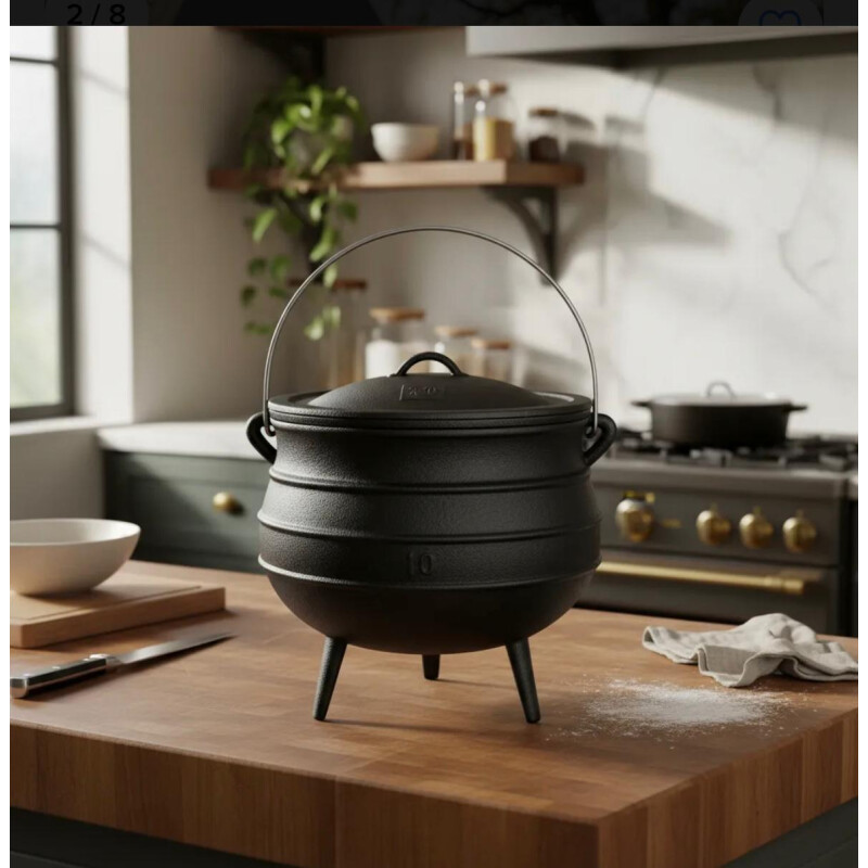 Olla de Hierro Fundido Marmita Olla de Hierro Fundido Marmita