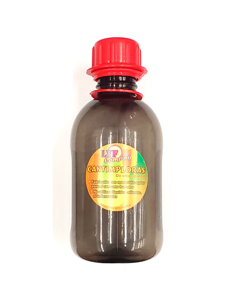CAMPING - BOTELLA PLASTICA 0.5LTS CON TAPA ROSCA - 