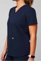 Top Method Scrub Top Mujer Navy