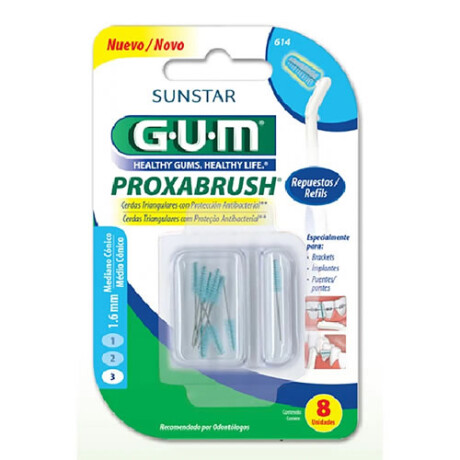 GUM INTERDENTALES PROXABRUSH MEDIANO CÓNICO N°614 GUM INTERDENTALES PROXABRUSH MEDIANO CÓNICO N°614