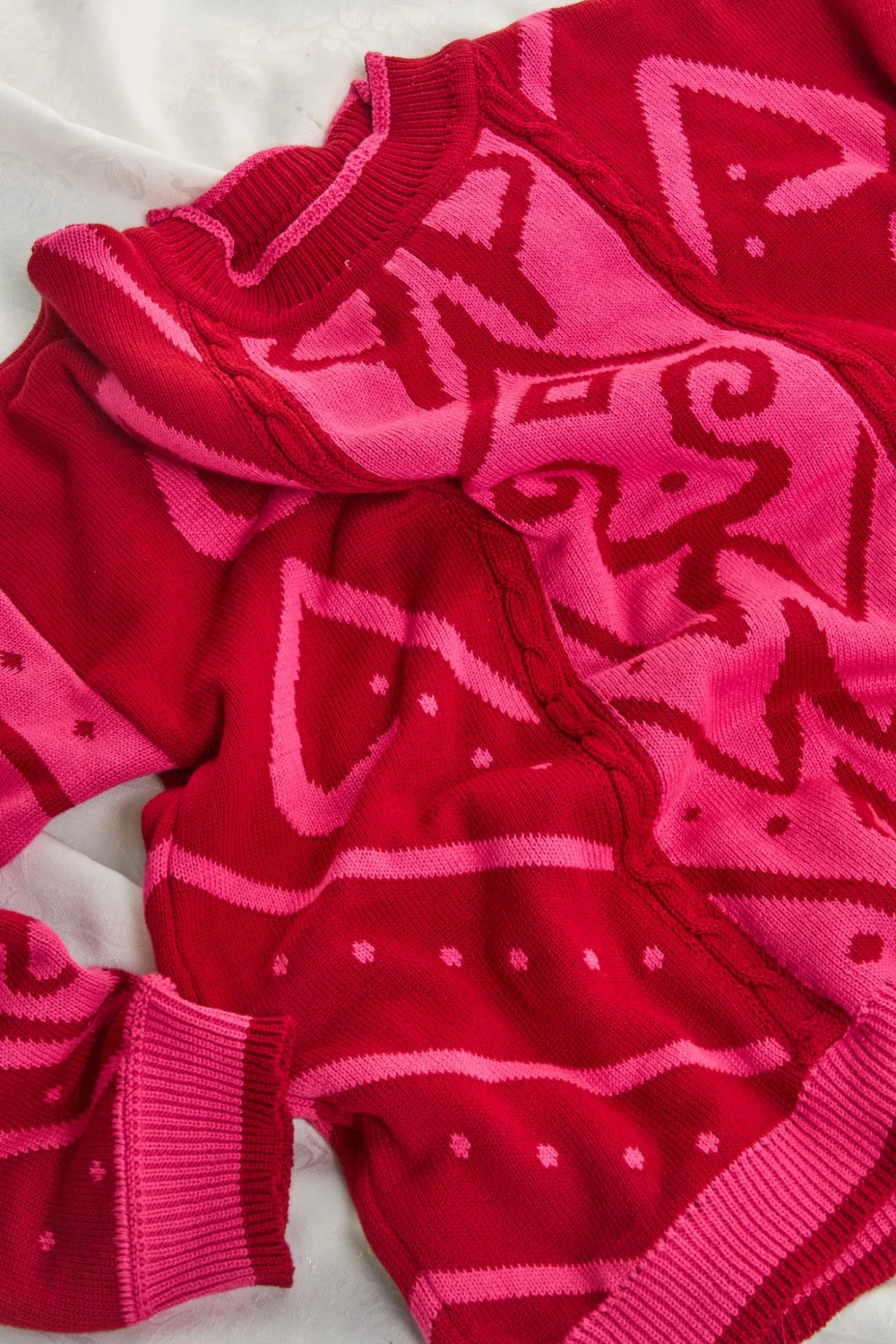 Scrollwork Sweater