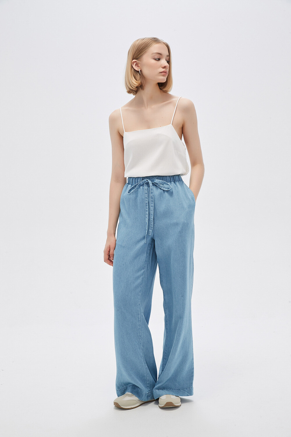 Pantalon Tivora Azul Claro