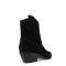 Botas de Mujer Miss Carol Tirma de Cuero Negro